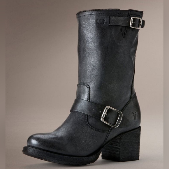 Frye Shoes - Frye Vera Short In Antique Black New Without Tags